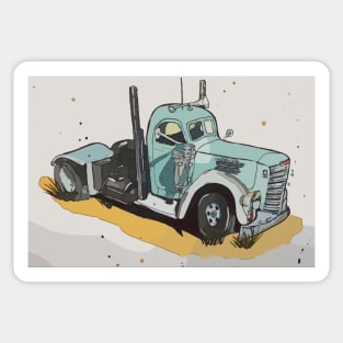 International Semi Tractor Truck Sticker